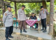 Personil Posyan Gua Maria Patroli Dan Temui Satpam Gua Maria Bukit Kanada