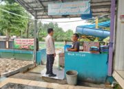 Anggota Polsek Rangkasbitung Polres Lebak Giat Patroli Dialogis Dan Temui Crew Kolam Renang BIM