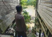 Pencegahan Banjir Jadi Prioritas: Personel Polsek Tewah Awasi Debit Sungai