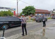 Satlantas Polres Gunung Mas, Jaga Senyum Pagi Warga Kuala Kurun