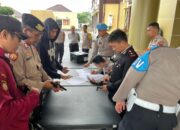 Mitigasi Pelanggaran,Kapolres Serang Kumpulkan Personel  Pemegang Senpi