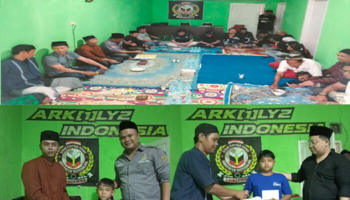 Dalam Rangka Meresmikan Kantor Sekretariat Baru, DPD ORMAS ARK1LIZ Indonesia Kabupaten Tasikmalaya Menggelar Tasyakuran Dan Santunan