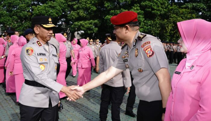 Kapolda Jabar Pimpin Upacara Kenaikan Pangkat Anggota Polri Dan ASN Polri