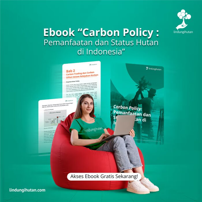 Ilustrasi Ebook Carbon Policy LindungiHutan