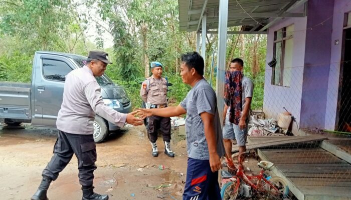 Antisipasi Gangguan Kamtibmas Personil Polsek Basarang Giat Patroli Dialogis