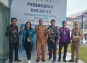 Pekerja Madani Indonesia dan Serikat Buruh Kharisma Hadiri Peringatan Bulan K3 Provinsi Sumatera Utara