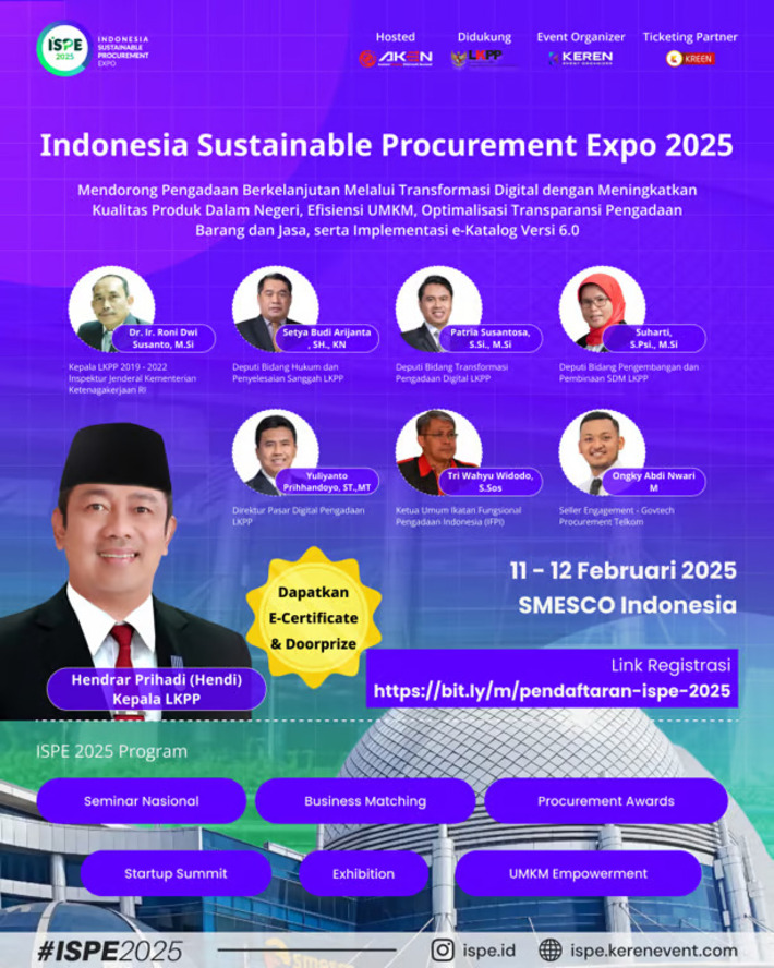 Indonesia Sustainable Procurement Expo ISPE 2025