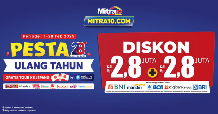 Promo Spesial Anniversary 1