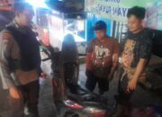 Personil Polsek Mancak laksanakan Patroli Mobile Blue Light