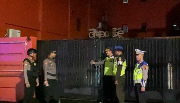 Pastikan Sudah Mematuhi Aturan, Polres Tegal Kota Gelar Patroli ke Sejumlah Tempat Hiburan