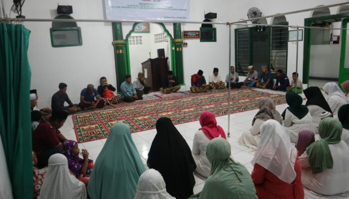 Peringatan HUT Ke-79 Persit Kartika Chandra Kirana, Persit KCK Cab XXVI Dim 1607 Sumbawa Gelar Nuzulul Qur’an dan Doa Bersama