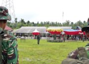 Personel Kodim 0314/Inhil Persiapkan Kegiatan Penutupan TMMD ke-123