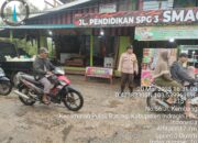 Polsek Pulau Burung Amankan Pasar Ramadhan, Pastikan Situasi Kondusif