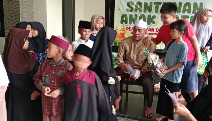 Kepala Desa Pancawati Santuni 380 Anak Yatim Menjelang Idul Fitri 1446 H