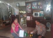 Polsek Cibalong Sita 28 Botol Miras dalam Razia di Desa Maroko