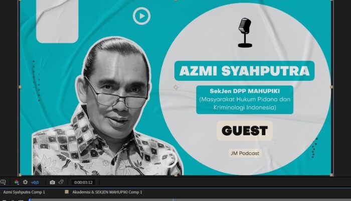 Azmi Syahroni Nilai UU TNI Wujudkan Single Prosecution System dalam Sistim Peradilan Pidana