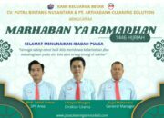 Direktur PT.Arthadana Cleaning Solution CV.Putra Bintang Nusantara Facility Services Mengucapkan Selamat Menunaikan Ibadah Puasa 1446 H