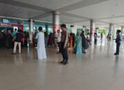 Satpambvit Polresta Pastikan Keamanan di Bandara Tjilik Riwut Kota Palangka Raya