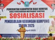 Bupati Biak Numfor Tekankan Transparansi dan Pengawasan Keuangan Kampung untuk Kesejahteraan Masyarakat