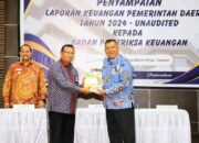 Bupati Dairi Serahkan LKPD 2024 ke BPK RI Perwakilan Sumut, Ini Harapannya.