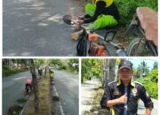 Dinas Lingkungan Hidup dan Kebersihan Kabupaten Aceh Barat Sukses Tuntaskan Pembersihan Median & Bahu Jalan di Simpang Gunung Kleng hingga UTU.