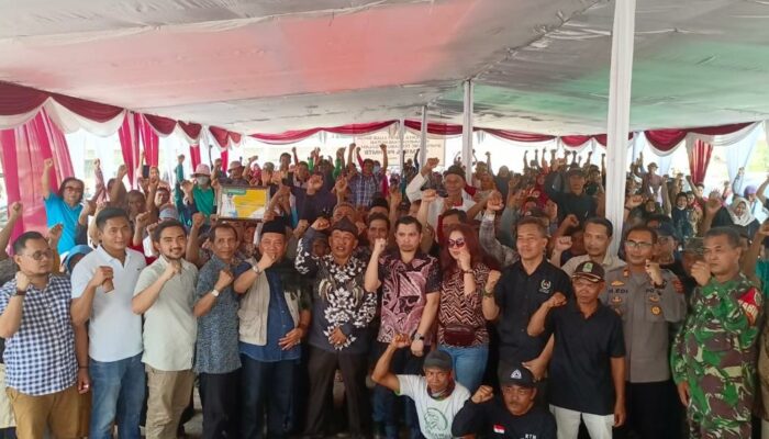 Ketua Wanbin dan Pengurus PKTHMTB Karawang Gandeng HKTI dan PT. Putratama Agro Indo Tanam Sorgum 100 Hektar
