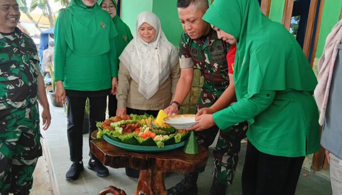 Komandan Kodim 0622/Kabupaten Sukabumi, Letkol Kav. Andhi Ardana Valeriandra Putra, S.H., M.Si, Resmikan Posramil 05/Purabaya Koramil 2207/Jampang Tengah.