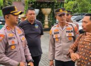 Kapolres Bangka Barat Turun Langsung Pengamanan Perayaan Paskah tahun 2025