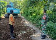 Meningkatkan Akses Pertanian, Babinsa Desa Luk Beraksi di Dusun Kuang