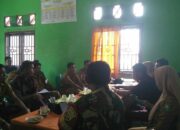 Babinsa Telaga Dukung Rapat Koordinasi, Evaluasi dan Sosialisasi Program Pemerintahan Desa Telaga