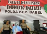 Stok Darah Di PMI Menipis, Kapolda Babel Gerak Cepat Ajak Anggota Donor Darah