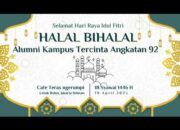 Alumni Angkatan 92 Kampus Tercinta Gelar Halal Bihalal & Kegiatan Sosial di Cafe Teras Ngerumpi Jakarta