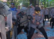 Polres Subang Laksanakan Pelatihan Dalmas Jelang May Day 2025