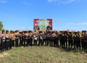 Brimob Sumbawa Gelar Panen Raya Jagung Serentak, Wujud Nyata Dukungan terhadap Program Asta Cita Presiden