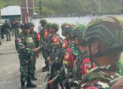 Jelang Purna Tugas, ‎Danrem 173/PVB Kunjungi dan Beri Apresiasi Personel Yang Ada di Pos-Pos Satgas Yonif 715/Mtl