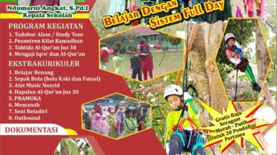 Brosur informasi Penerimaan Peserta Didik Baru (PPDB) SD Muhammadiyah 1 Sidikalang 2025/2026.