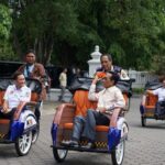 KAI Salurkan Bantuan CSR Becak Listrik kepada Pemerintah Daerah DIY