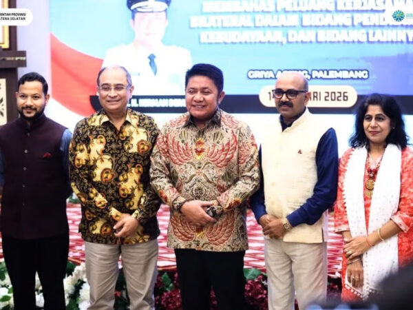 Kedutaan Besar India Tegaskan Komitmen Perluasan Kerjasama Strategis dengan Sumatera Selatan