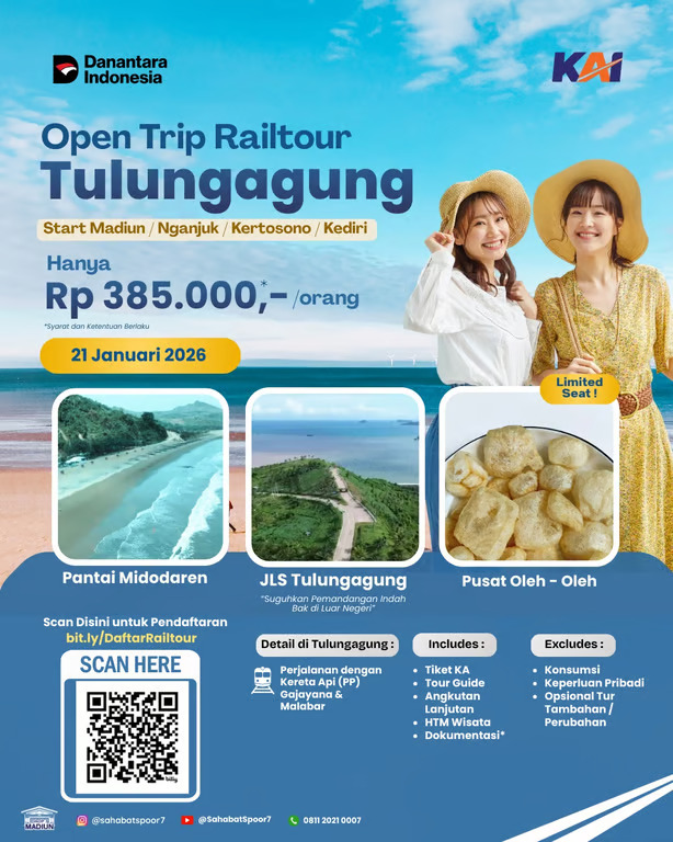 Sinergi KA dan Pariwisata