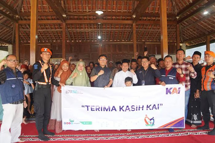 Wujud Kepedulian Sosial, KAI Daop 7 Madiun Salurkan Dana TJSL Rp778 Juta Sepanjang