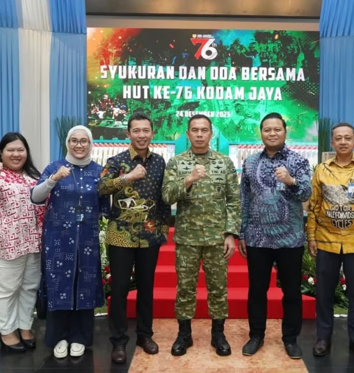 BRI Region 6Jakarta 1 Hadir dan Berpartisipasi dalam Peringatan HUT Kodam Jaya ke