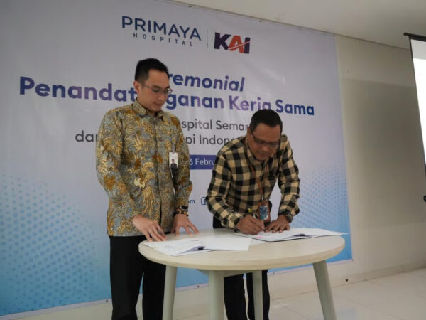 KAI Daop 4 Semarang Perkuat Layanan Kesehatan Pegawai melalui Kolaborasi dengan Primaya Hospital