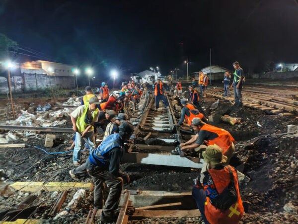 KAI Daop 9 Jember Perkuat Keselamatan Perjalanan KA melalui Upgrade Prasarana Sepanjang 2025 (1)