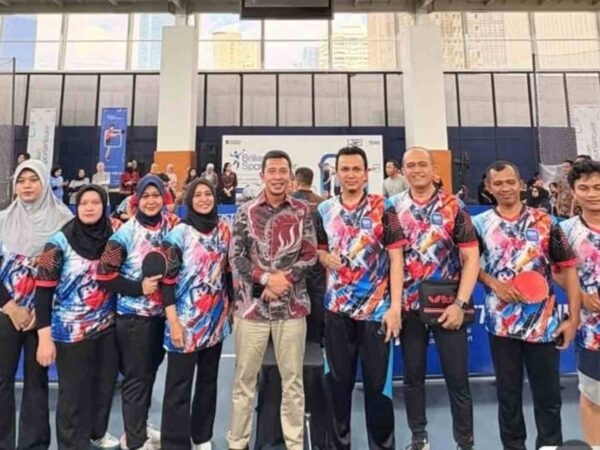 Kompak dan Bersemangat, Tim Tenis BRI Region 6Jakarta 1 Cerminkan Work Life Balance BRILiaN