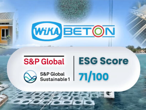 Skor ESG Tinggi dan Free Float Saham Kuat, WIKA Beton Wakili Emiten Indonesia Berstandar Global