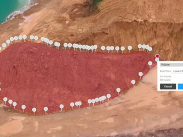 Teknologi Drone untuk Perhitungan Volume Stockpile dan Analisis Topografi Tambang