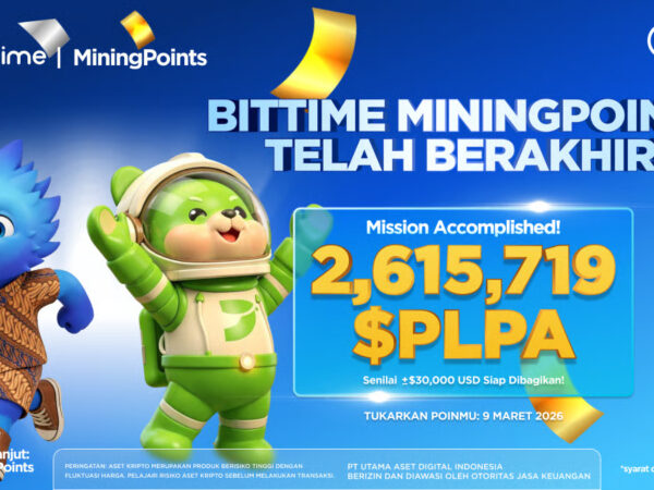 Bittime Mining Points Resmi Berakhir