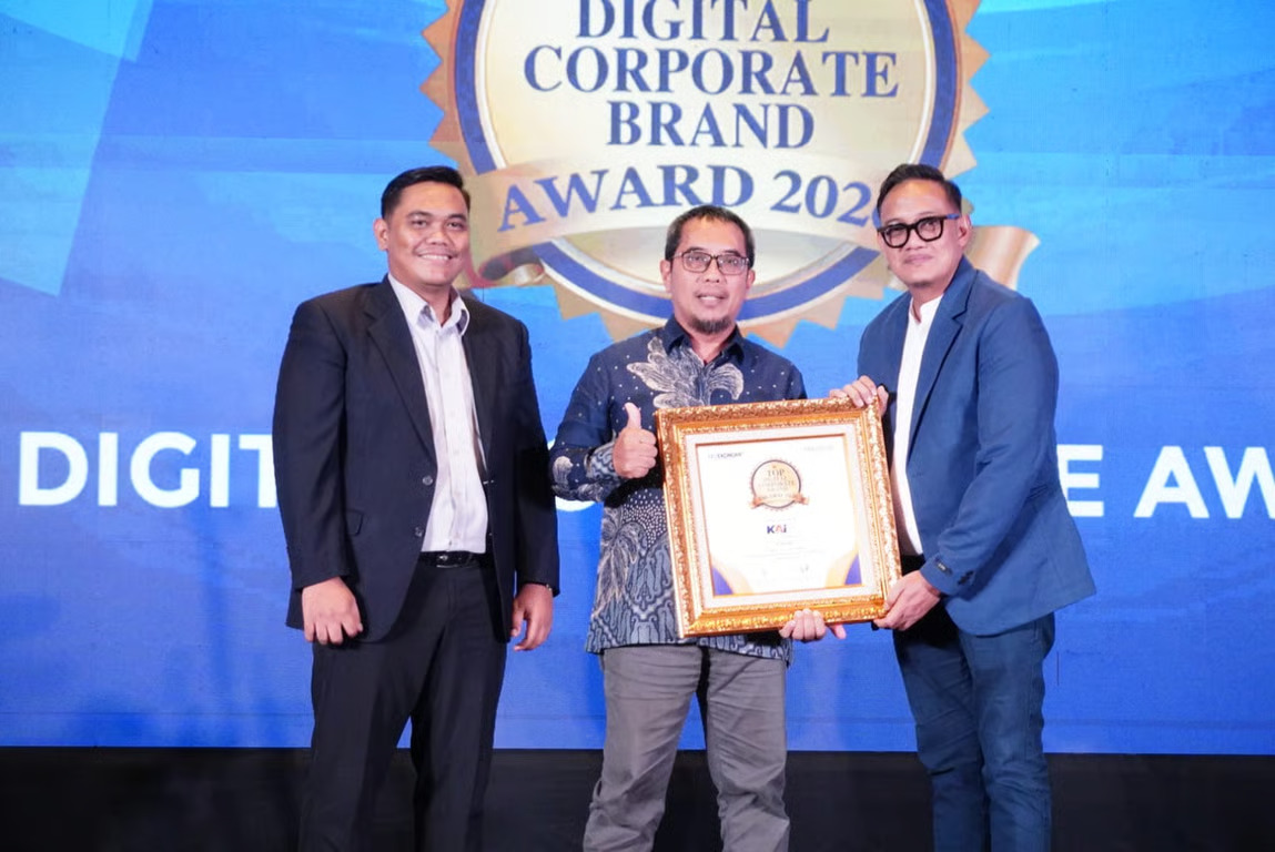 KAI Bandara Raih Top Digital Corporate Brand Award