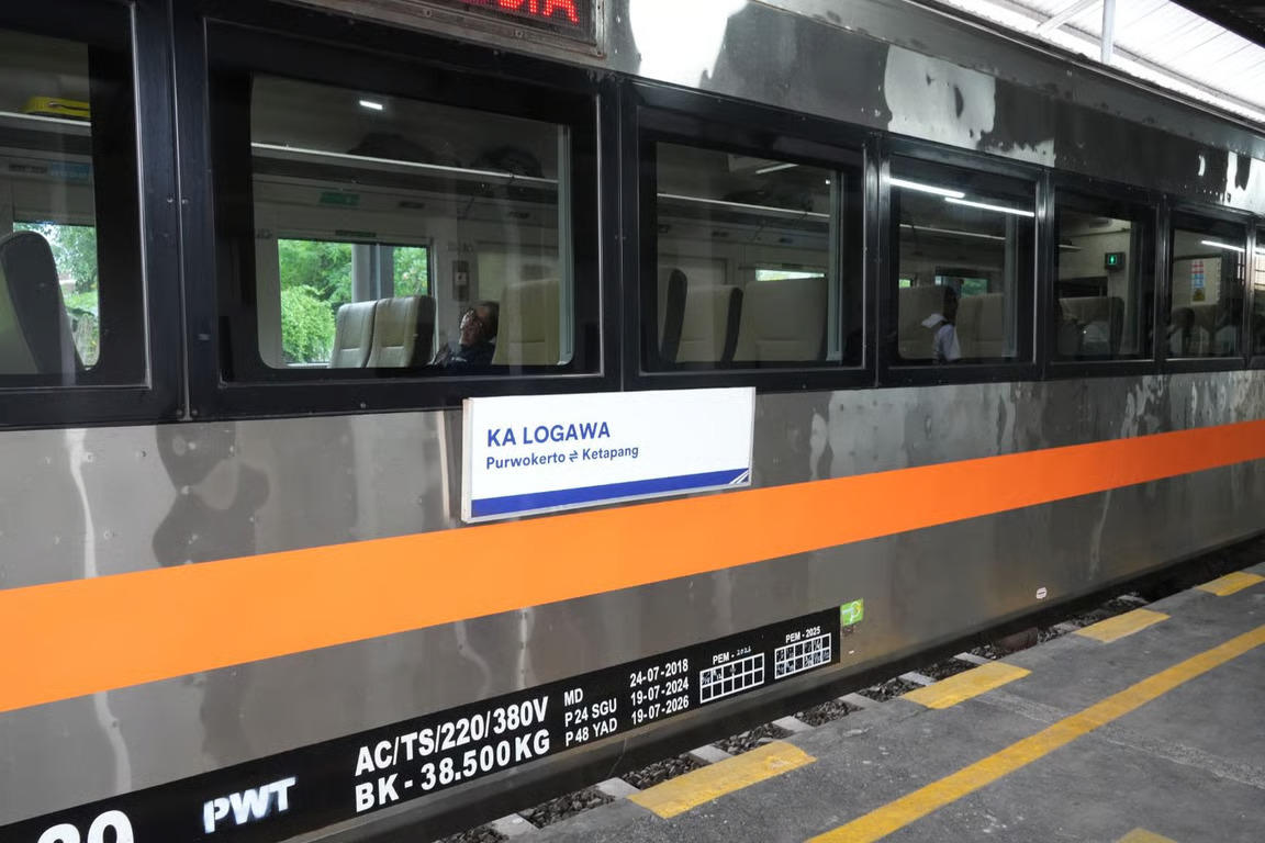 KAI Daop 9 Jember Hadirkan Kereta Eksekutif pada KA Logawa Perjalanan Ketapang – Purwokerto Kini Semakin Mewah dan Nyaman