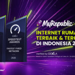 MyRepublic Indonesia Kembali Raih 2 Penghargaan Ookla Internet Rumah Terbaik dan Tercepat di Indonesia